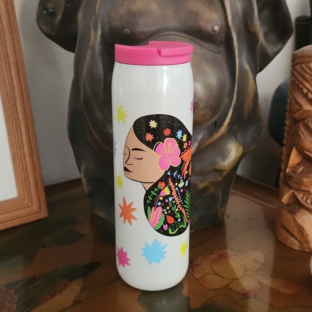 Starbucks Manuelall Guillen Limited Edition Vacuum Insulated Tumbler 16 oz NWT